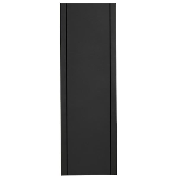 Qualarc 4 in. Allux Series Mailboxes Allux Stand & Post in Black Color STD-1003-BK - main